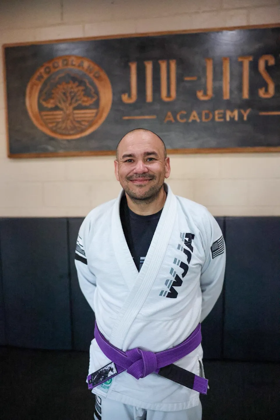 Coach David at Woodland Jiu-Jitsu Academy
