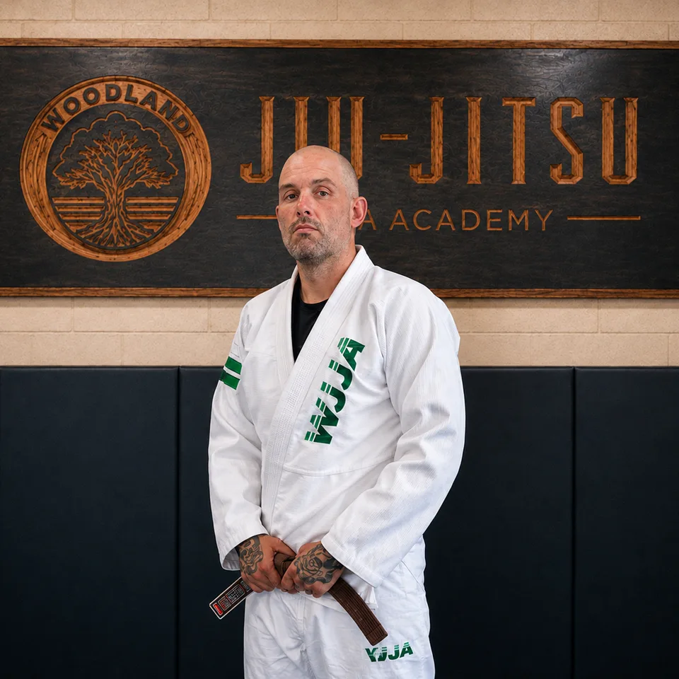 Coach Tracey at Woodland Jiu-Jitsu Academy